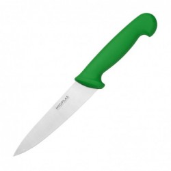 Couteau de cuisinier Hygiplas vert 160mm C864 Hygiplas
