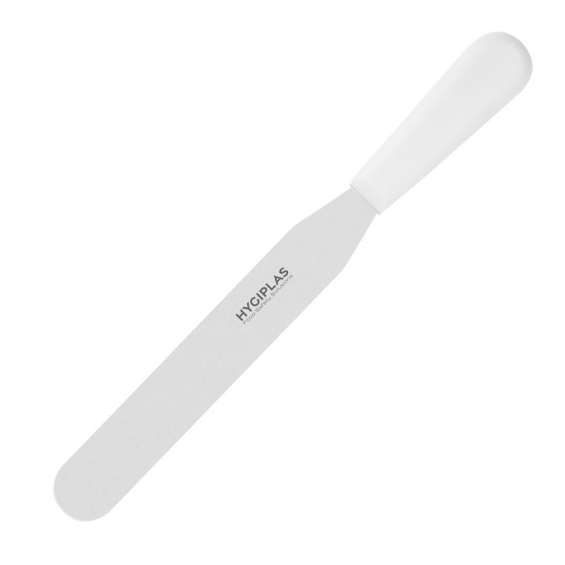 Couteau spatule droit Hygiplas blanc 205mm C870 Hygiplas Couteau spatule droit Hygiplas blanc 205mm C870 Hygiplas