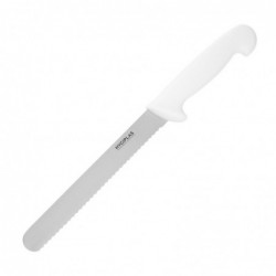 Couteau à pain Hygiplas blanc 205mm C882 Hygiplas