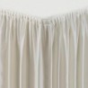 Nappe et juponnage écrus - modèle froncé CB085 Dena