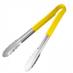 Pince de service à code couleur Hygiplas 300mm jaune CB157 Hygiplas