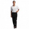 Tablier limonadier à poches à fermeture éclair Whites noir A587 Whites Chefs Clothing