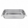 Bac GN 1/1 en inox avec poignées Vogue 100mm CB179 Vogue