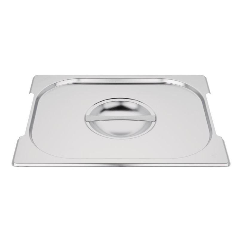 Couvercle inox GN 1/2 avec poignée Vogue CB185 Vogue Couvercle inox GN 1/2 avec poignée Vogue CB185 Vogue