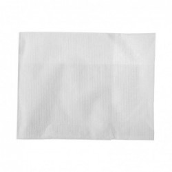 Serviettes blanches simple épaisseur 90 x 120mm (Lot de 6000) CB392 United Paper