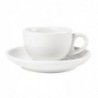 Tasses à espresso blanches 85ml Olympia (Lot de 12) CB464 Olympia