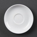 Soucoupes pour tasses à espresso blanches Olympia (Lot de 12) CB465 Olympia
