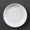 Soucoupes pour tasses à espresso blanches Olympia (Lot de 12) CB465 Olympia