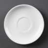 Soucoupes empilables Olympia Whiteware (Lot de 12) CB468 Olympia