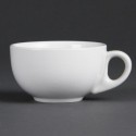 Tasses à cappuccino blanches 200ml Olympia (Lot de 12) CB469 Olympia