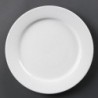 Assiettes à bord large blanches Olympia 280mm (Lot de 6) CB482 Olympia