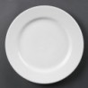 Assiettes à bord large blanches Olympia 310mm (Lot de 6) CB483 Olympia