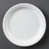 Assiettes à bord étroit blanches Olympia 180mm (Lot de 12) CB487 Olympia