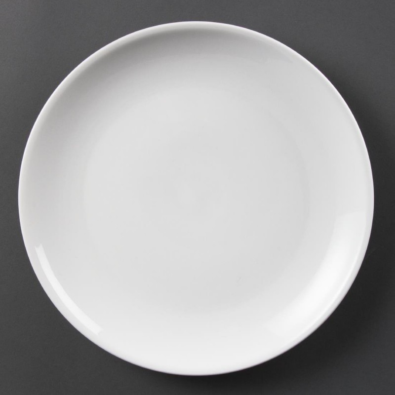 Assiettes plates rondes Olympia 280mm (Lot de 6) CB492 Olympia Assiettes plates rondes Olympia 280mm (Lot de 6) CB492 Olympia