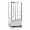 Vitrine réfrigérée portes incurvées Polar Série C 86L blanche CB507 Polar