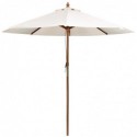 Parasol rond Bolero écru 3m CB516 Bolero