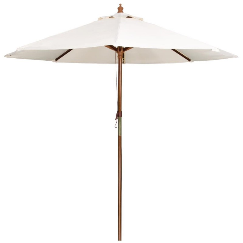 Parasol rond Bolero écru 3m CB516 Bolero Parasol rond Bolero écru 3m CB516 Bolero