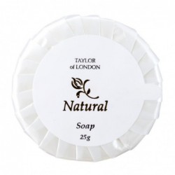 Savons enveloppés de papier Natural Taylor of London (Lot de 100) CB561 Sans Marque