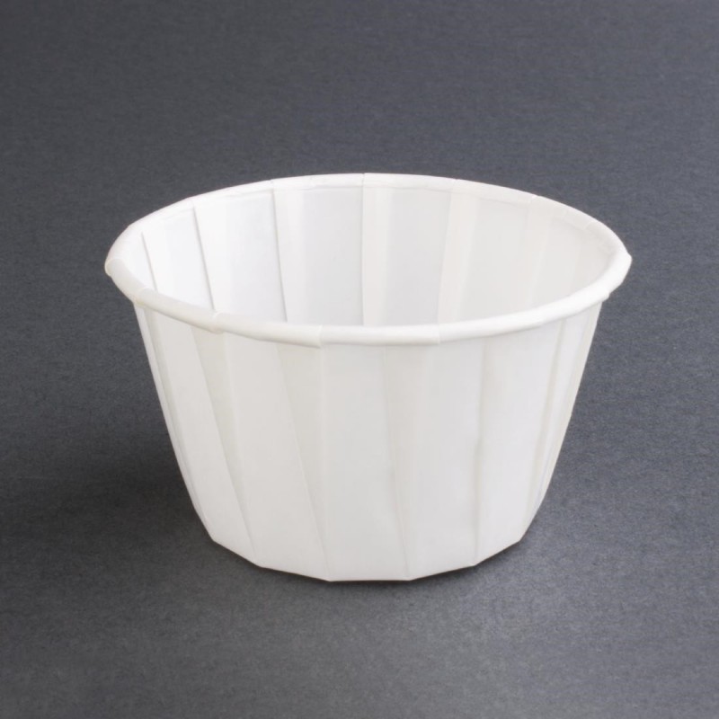 Pot à sauce biodégradable 112ml (Lot de 250) CB613 Fiesta Recyclable Pot à sauce biodégradable 112ml (Lot de 250) CB613 Fiesta Recyclable