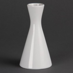 Vases bouteilles blancs 140mm Olympia (Lot de 6) CB701 Olympia