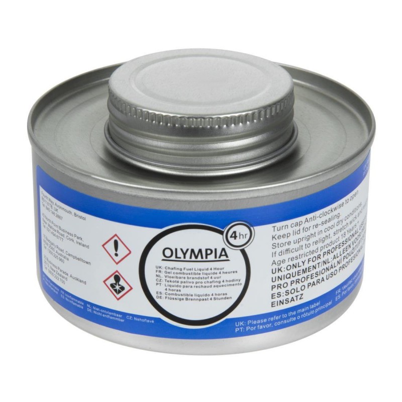 Combustible liquide Olympia 4 heures (Lot de 12) CB734 Olympia Combustible liquide Olympia 4 heures (Lot de 12) CB734 Olympia