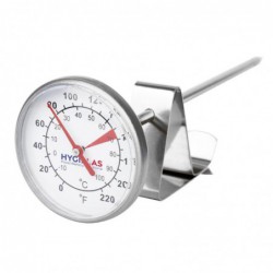 Thermomètre à café et à lait 125mm CB887 Hygiplas