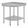 Table d'angle inox Vogue 600mm CB907 Vogue