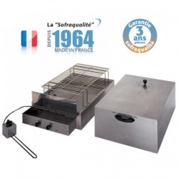Fumoir électrique - 2 étages - L 715 mm - SOFRACA - 04FM4