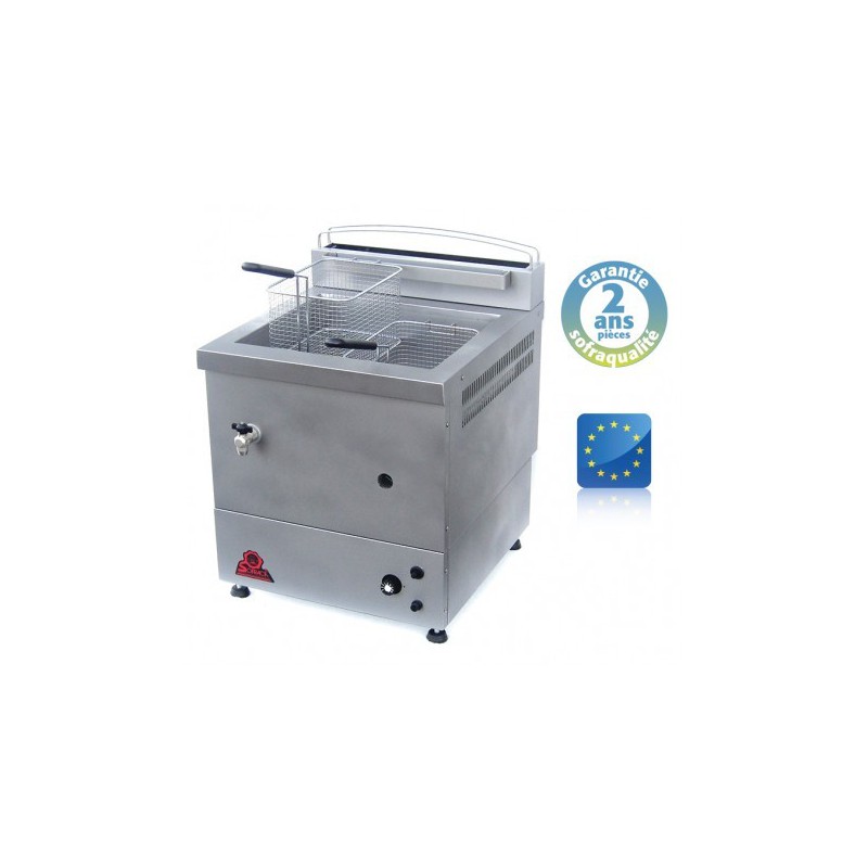 Friteuse foraine gaz - spéciale surgelés - 10 Litres - SOFRACA - 13206 Friteuse foraine gaz - spéciale surgelés - 10 Litres - SOFRACA - 13206