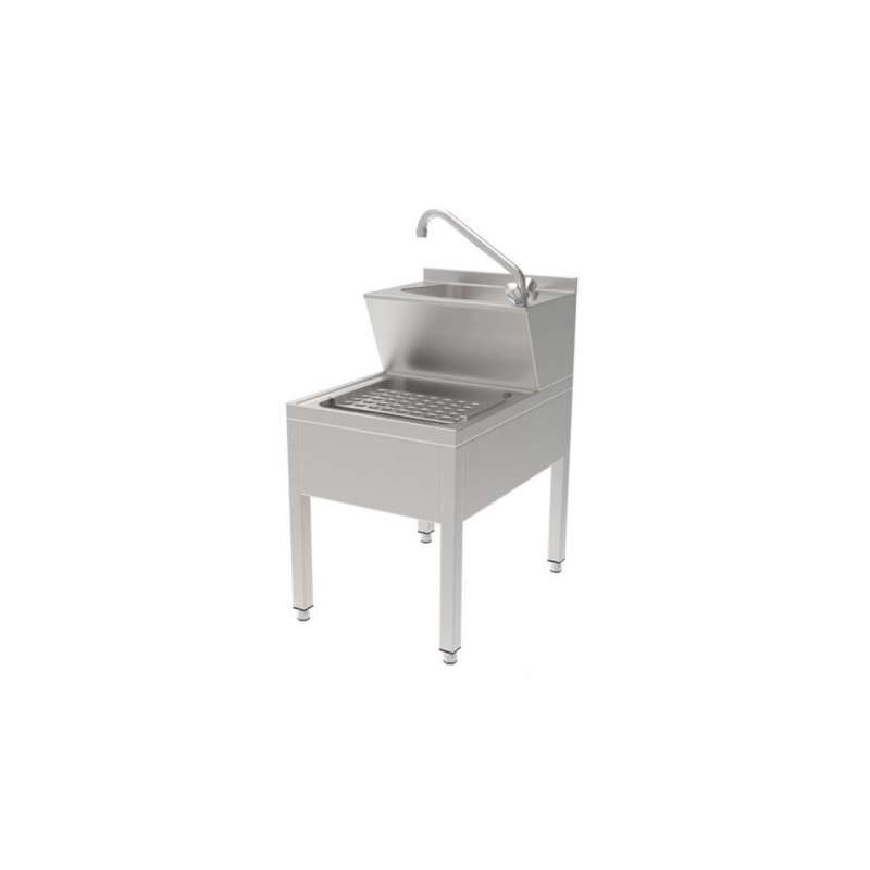 Lavabo mains 50 kg Combisteel 500 x 700 x 850/450 mm 7013.0765 Lavabo mains 50 kg Combisteel 500 x 700 x 850/450 mm 7013.0765