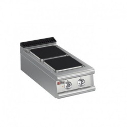 Plaque de cuisson 2 plaques carrées électriques Gamme 700 Baron 70QPCE401