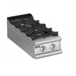 Plaque de cuisson top 2 feux vifs gaz gamme 700 Baron 70QPCG401