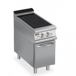 Plaque de cuisson induction 2 zones sur placard neutre Gamme 700 Baron 70QPCVIND400