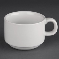 Tasses empilables Olympia Athena 200ml (Lot de 24) CC200 Olympia