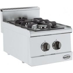 BASE 600 CUISINIERE A GAZ 2 BR. COMBISTEEL 7178.0005