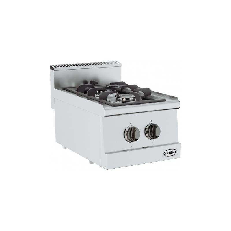 BASE 600 CUISINIERE A GAZ 2 BR. COMBISTEEL 7178.0005 BASE 600 CUISINIERE A GAZ 2 BR. COMBISTEEL 7178.0005