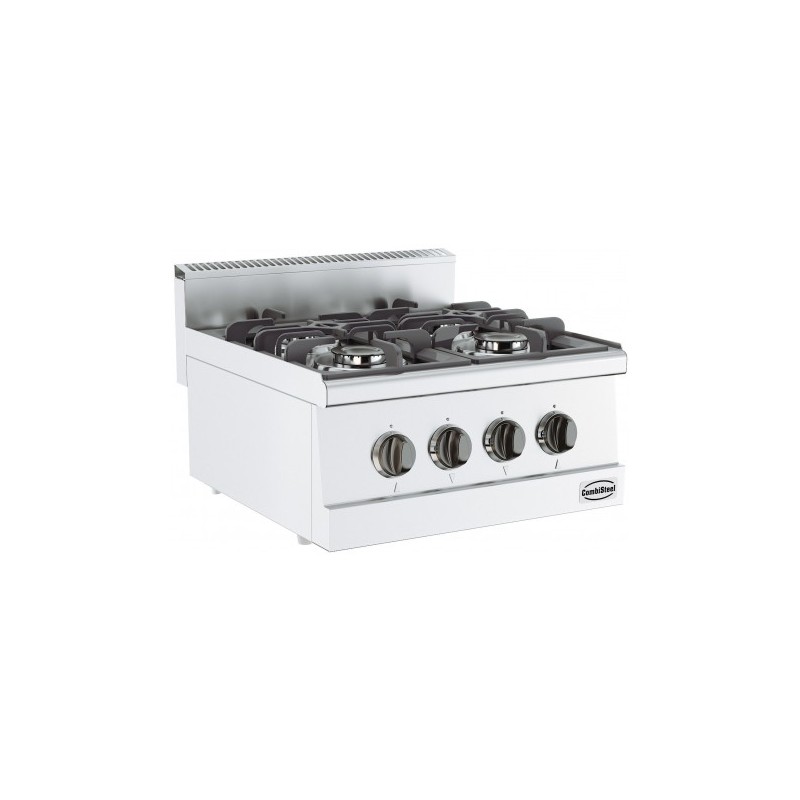 BASE 600 CUISINIERE A GAZ 4 BR. COMBISTEEL 7178.0010 BASE 600 CUISINIERE A GAZ 4 BR. COMBISTEEL 7178.0010