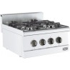 BASE 600 CUISINIERE A GAZ 4 BR. COMBISTEEL 7178.0010