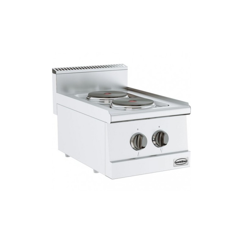 BASE 600 CUISINIERE ÉLECTRIQUE 2 PLAQUES COMBISTEEL 7178.0015 BASE 600 CUISINIERE ÉLECTRIQUE 2 PLAQUES COMBISTEEL 7178.0015