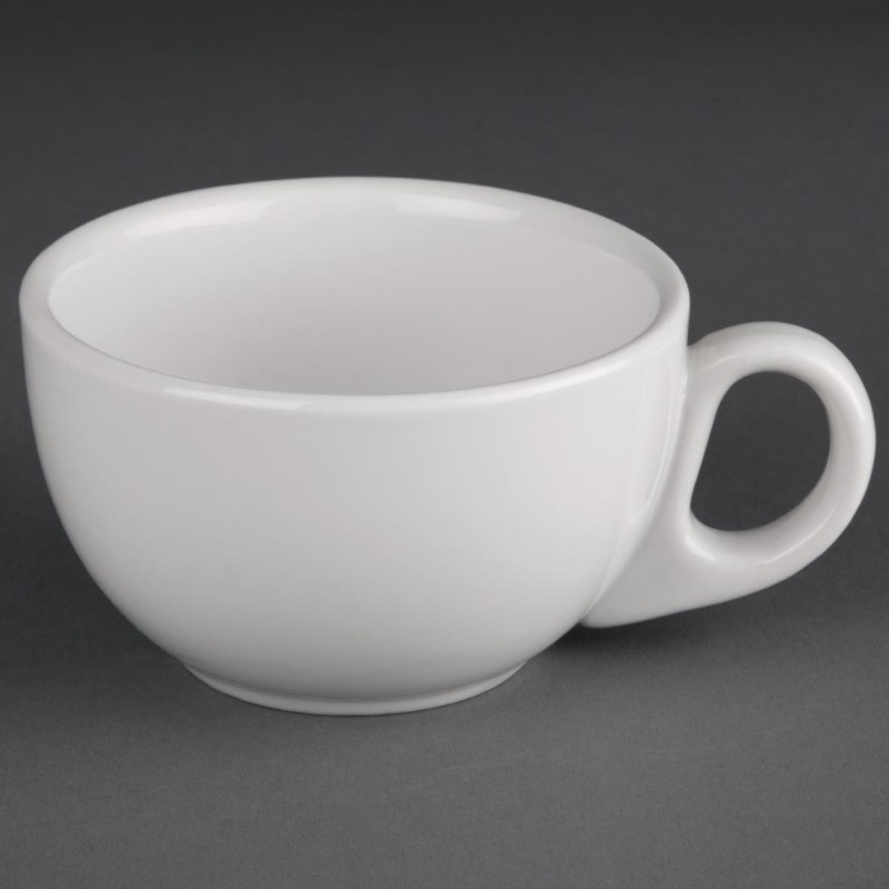 Tasses à cappuccino Olympia Athena 228ml (Lot de 24) CC201 Olympia Tasses à cappuccino Olympia Athena 228ml (Lot de 24) CC201 Olympia