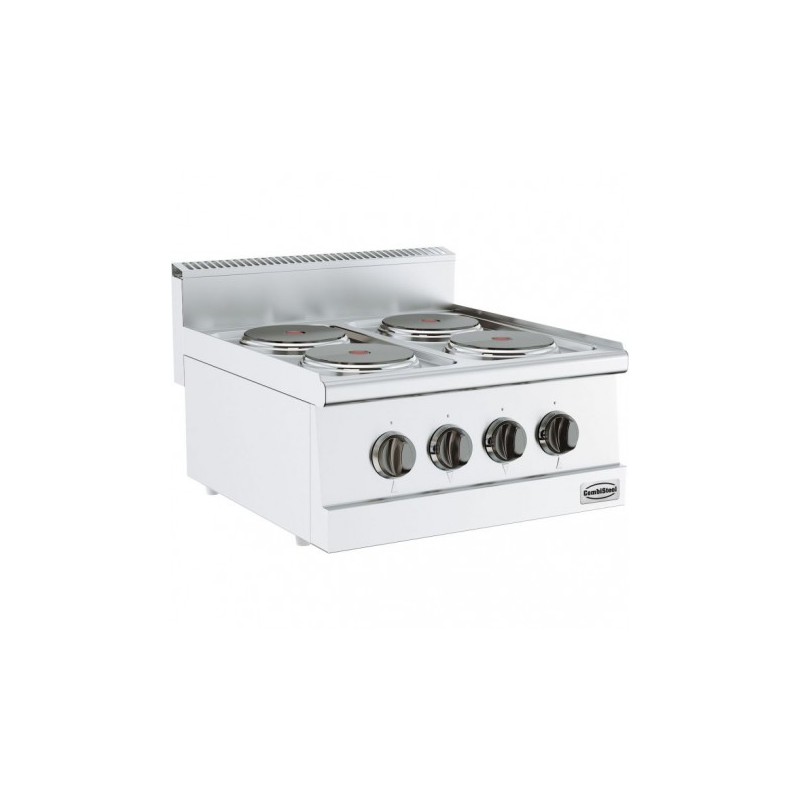 BASE 600 CUISINIERE ÉLECTRIQUE 4 PLAQUES COMBISTEEL 7178.0020 BASE 600 CUISINIERE ÉLECTRIQUE 4 PLAQUES COMBISTEEL 7178.0020