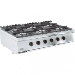 BASE 700 CUISINIERE A GAZ 6 BR. COMBISTEEL 7178.0210