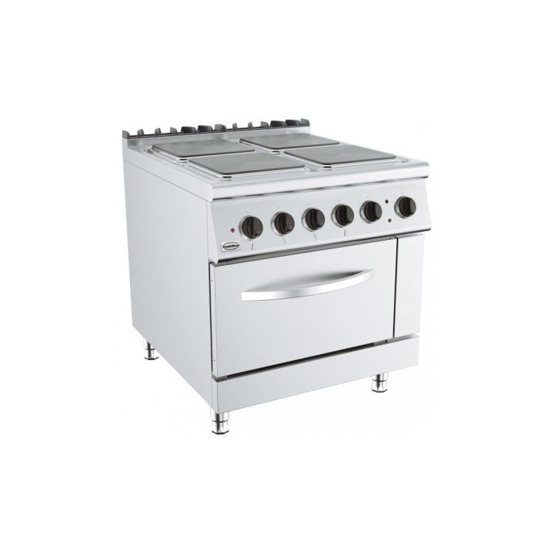 BASE 900 CUISINIERE ÉLECTRIQUE 4 PLAQUES AVEC FOUR ÉLECTRIQUE COMBISTEEL 7178.3035 BASE 900 CUISINIERE ÉLECTRIQUE 4 PLAQUES AVEC FOUR ÉLECTRIQUE COMBISTEEL 7178.3035