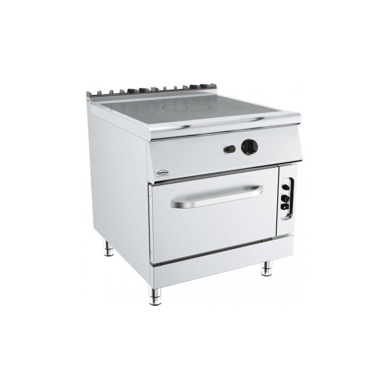 BASE 900 CUISINIERE PLAQUES COUP DE FEU AVEC FOUR A GAZ COMBISTEEL 7178.3040 BASE 900 CUISINIERE PLAQUES COUP DE FEU AVEC FOUR A GAZ COMBISTEEL 7178.3040