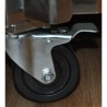 Réfrigérateur en acier inox + AL 1200 LTR 1340 x 810 x 2010 mm 7450.0405