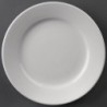 Assiettes à bord large Olympia Athena 165mm (Lot de 12) CC206 Olympia