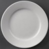 Assiettes à bord large Olympia Athena 202mm (Lot de 12) CC207 Olympia