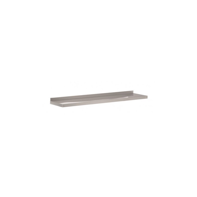 Étagère murale en inox 1200 x 300 x 36 mm 7455.0505 Étagère murale en inox 1200 x 300 x 36 mm 7455.0505