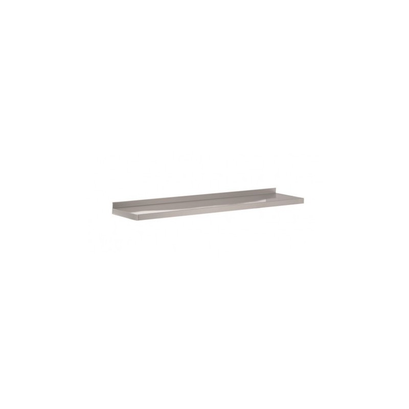 Étagère murale en inox 1400 x 300 x 36 mm 7455.0507 Étagère murale en inox 1400 x 300 x 36 mm 7455.0507