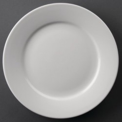Assiettes à bord large Olympia Athena 228mm (Lot de 12) CC208 Olympia